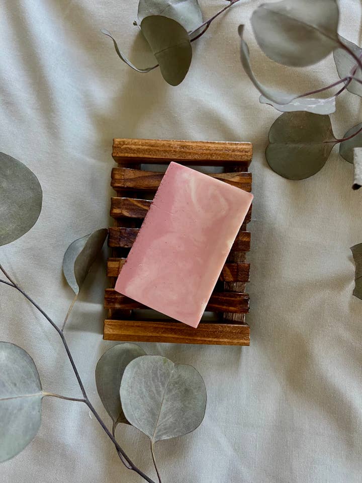 Kaolin Pink Clay Soap Bar for wholesale by RJ Candle and Soap Co.