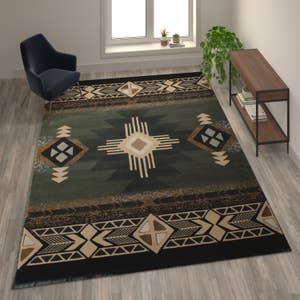 Jellybean Western Boots Accent Rug
