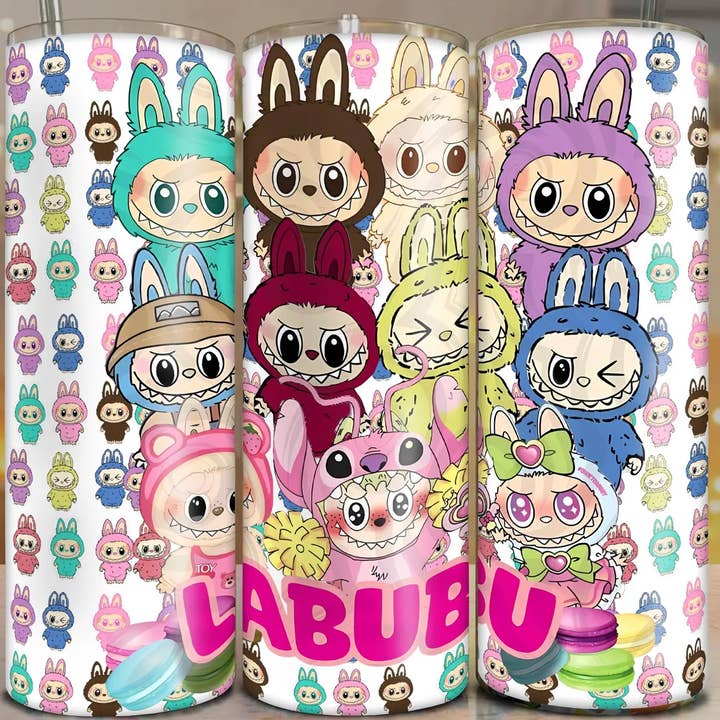 Labubu tumbler for wholesale by Creations by Trudy