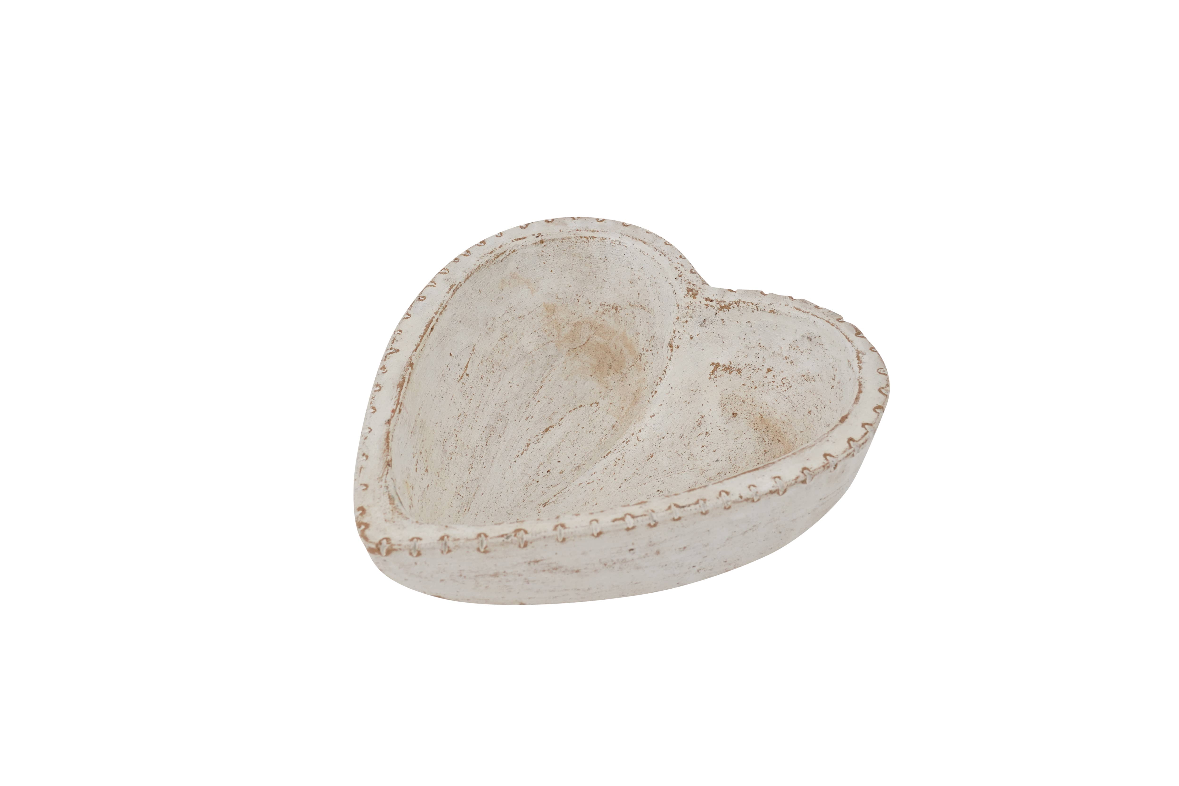 My Amigos Imports - Wholesale Candle Holder - Simple Heart Candle Clay Vessel -2 Color Choices2