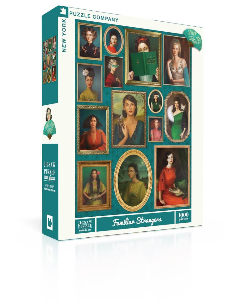Familiar Strangers - 1000 Piece Jigsaw Puzzle for wholesale by New York Puzzle Company