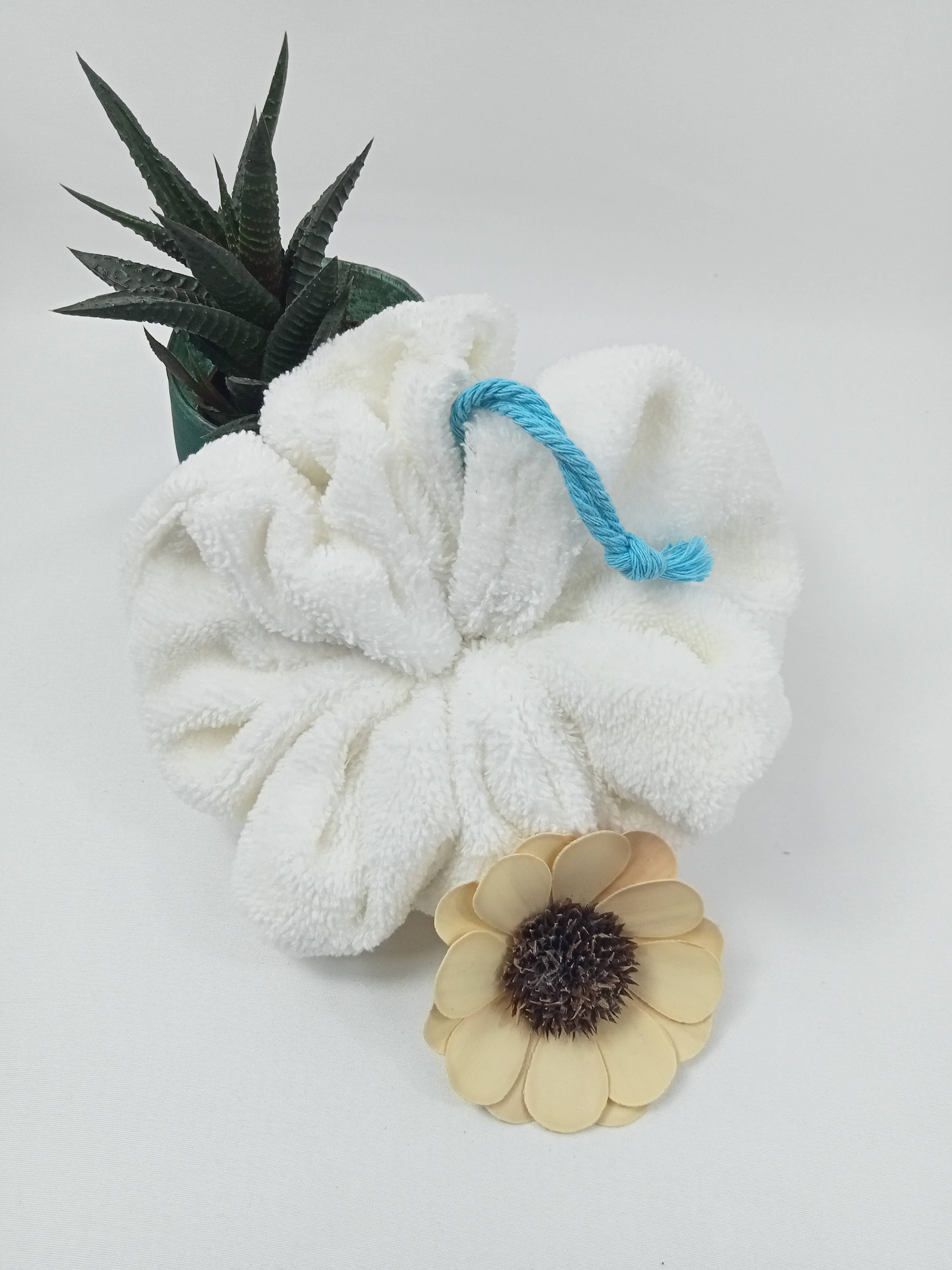 ZHENZHI – Puff/esponja de banho por atacado – Flor de chuveiro2