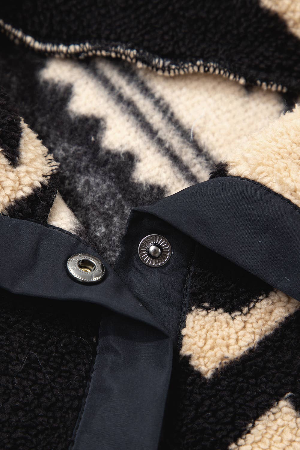 66DISCO - Vente Sweat-shirt – femme - Sweat-shirt en peluche grande taille motif occidental demi (S-4X)11