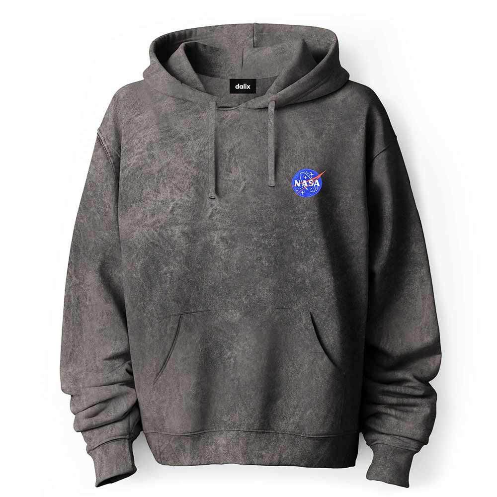 Dalix - Wholesale Hoodie - Unisex - NASA Mineral Wash Hoodie1