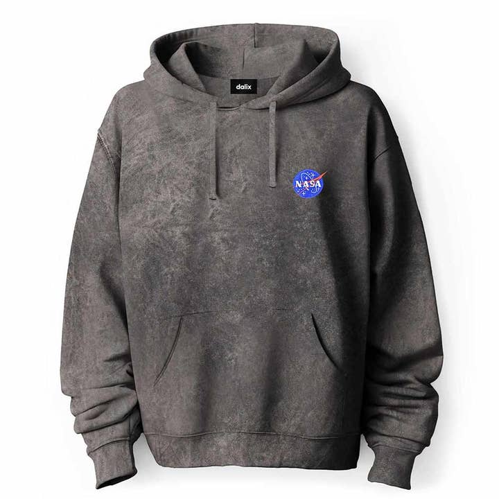 Dalix - Wholesale Hoodie - Unisex - NASA Mineral Wash Hoodie1