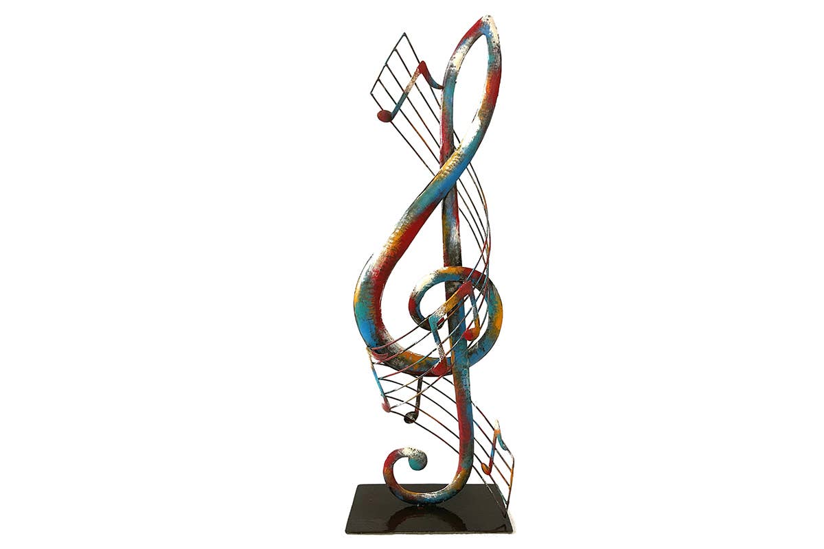 Socadis - Wholesale Sculpture - SD1208 - Metal Sculpture Key of Ground/Partition - Pigment0