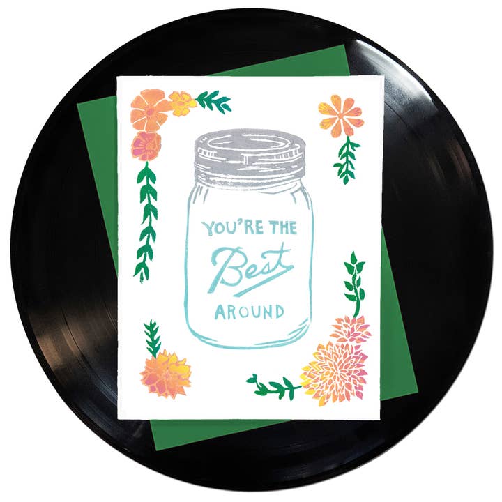 You're The Best Around Grußkarte für den Großhandel von Foreignspell