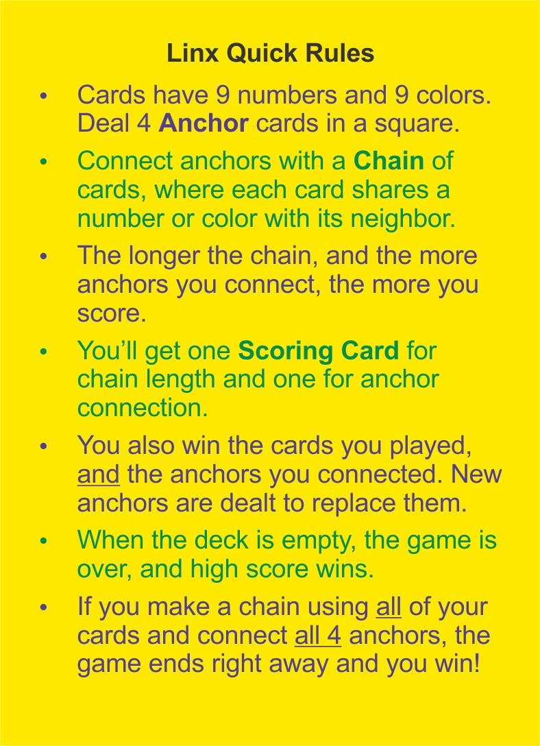Enginuity Games - Wholesale Card Game - FREE Script cards - teach your staff, teach your customers9