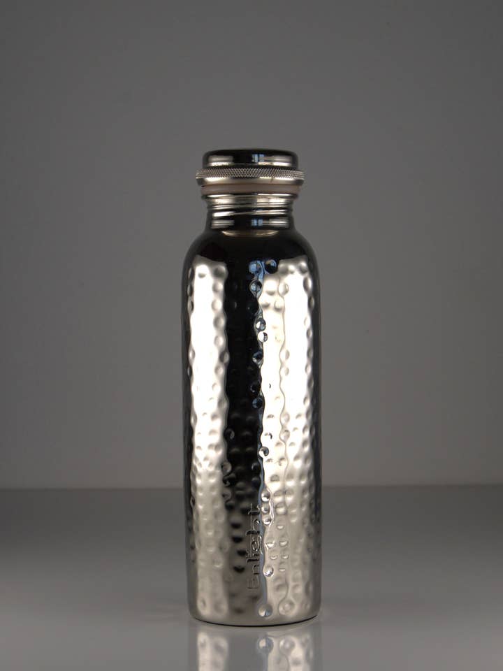 Enlight copper bottle 500 ml - CHROME DROPS design for wholesale by Enlight Love