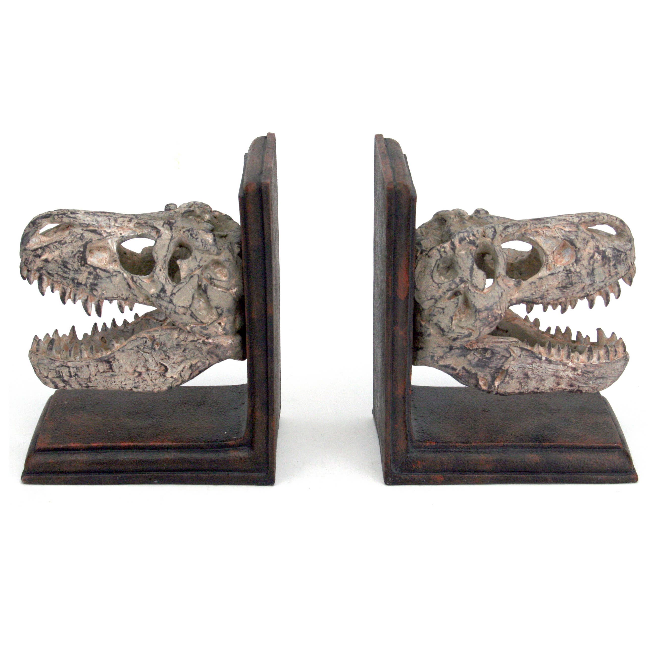 Modern World by Contrast Inc. – wholesale Bookend – Faux T-Rex Tyrannosaurus Rex Bookends Set of 21