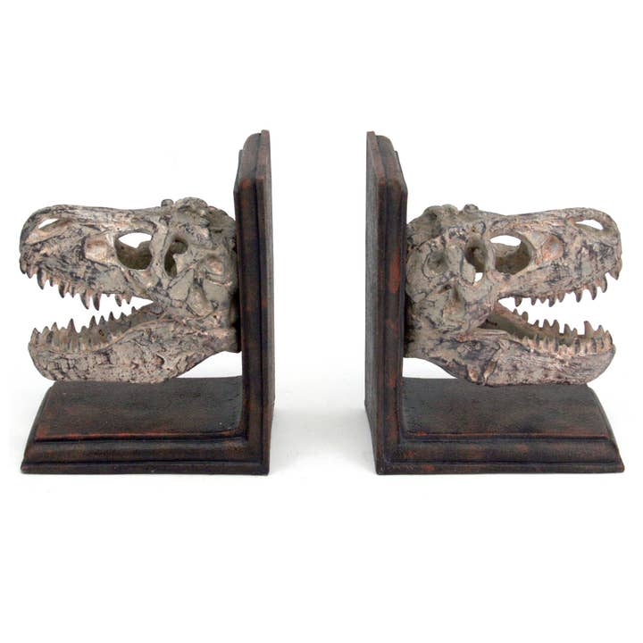 Modern World by Contrast Inc. – wholesale Bookend – Faux T-Rex Tyrannosaurus Rex Bookends Set of 21