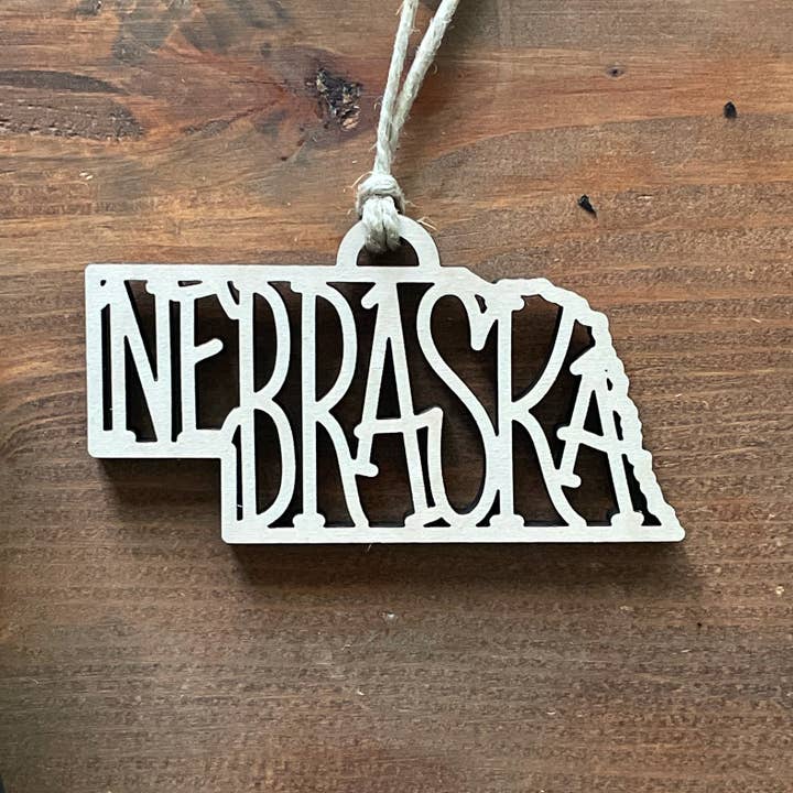 Nebraska Ornament for wholesale by Made by One32
