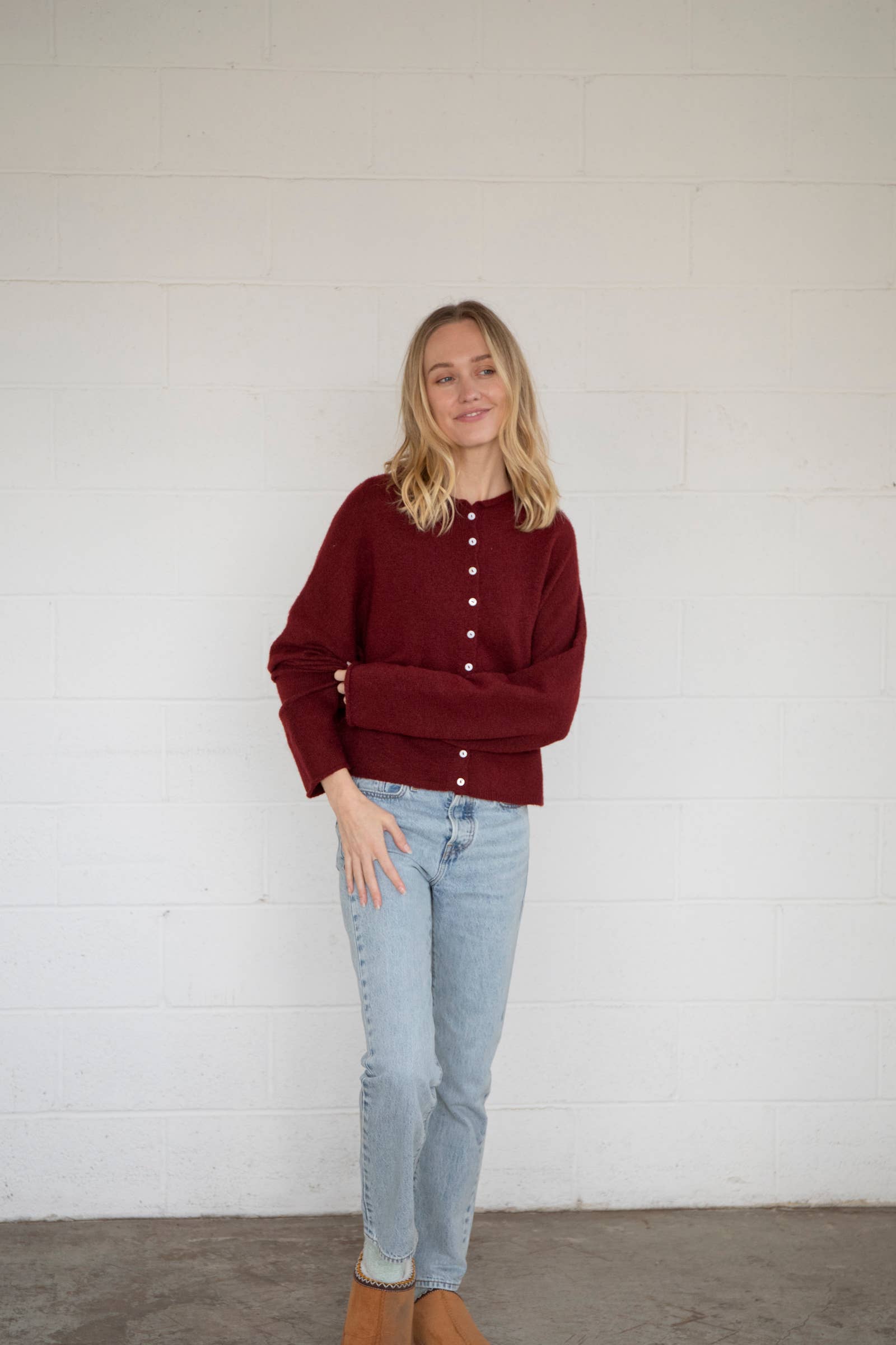 Wine Piper Cardigan for wholesale on Faire1