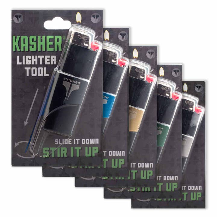 Kasher Inc - Wholesale Lighter - Kasher CLASSIC 5-Pack4