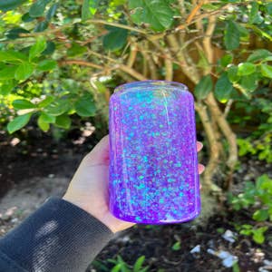 Blue and Purple Snowglobe Tumbler – Imperfectly Perfect Crafts