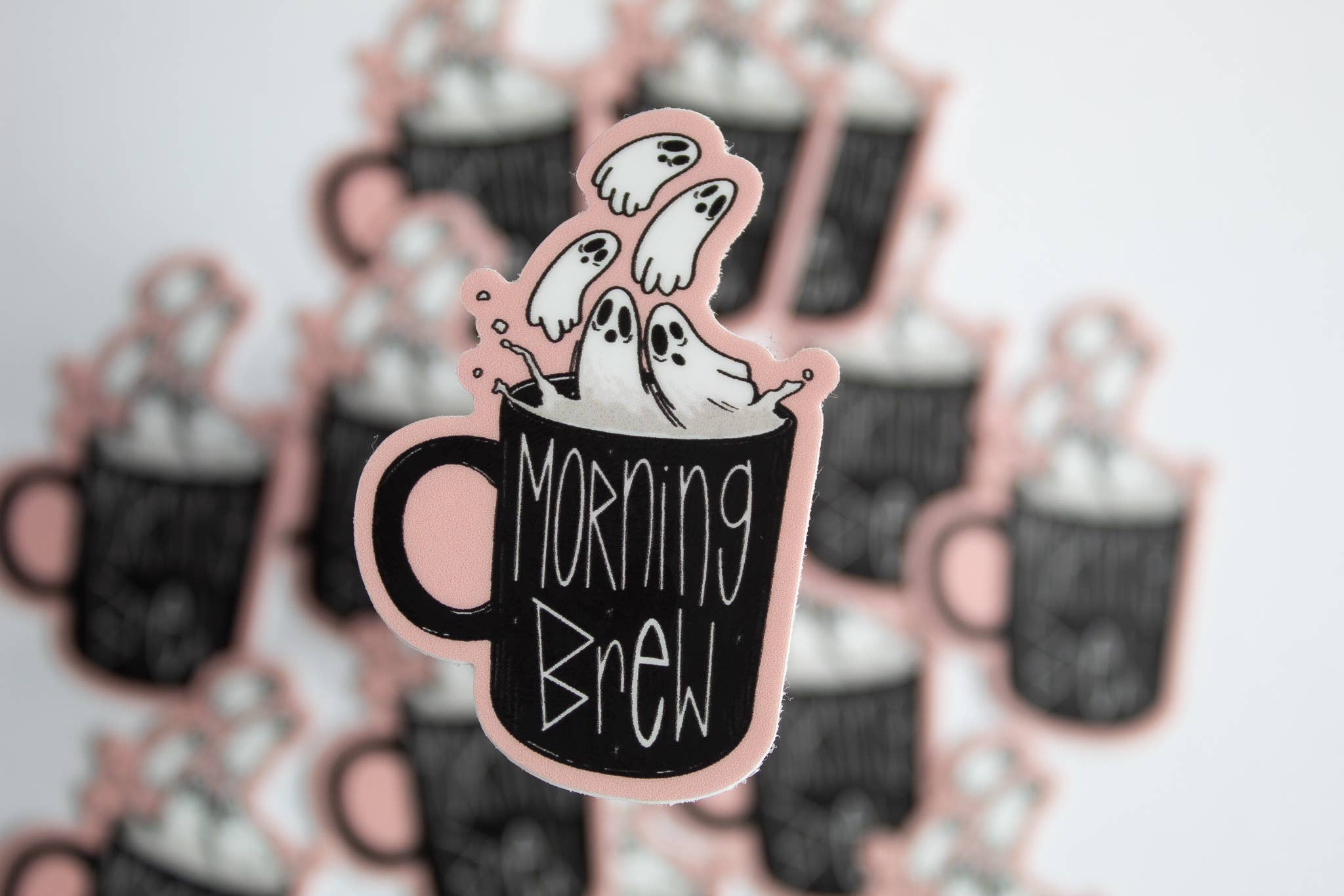 DeSilva Design Studio - Wholesale Sticker - Morning Brew Sticker!1