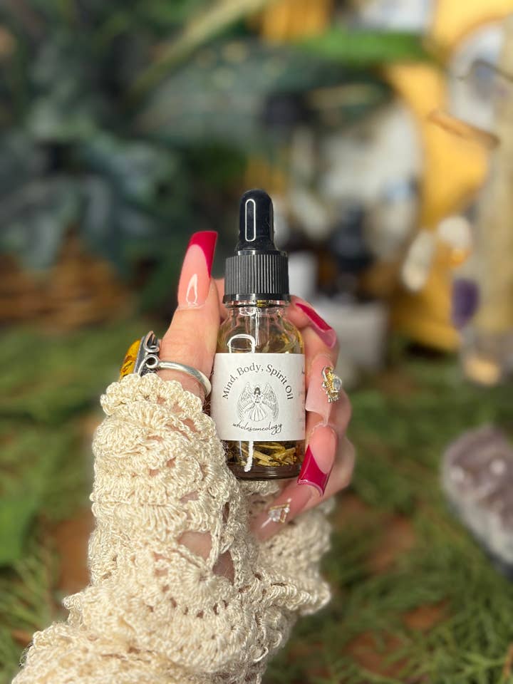 Óleo de Unção Mente, Corpo, Espírito por atacado de Wholesomeology