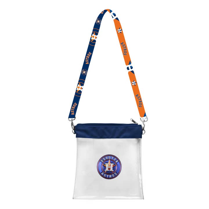 MLB Houston Astros Clear Satchelette for wholesale by Little Earth Productions