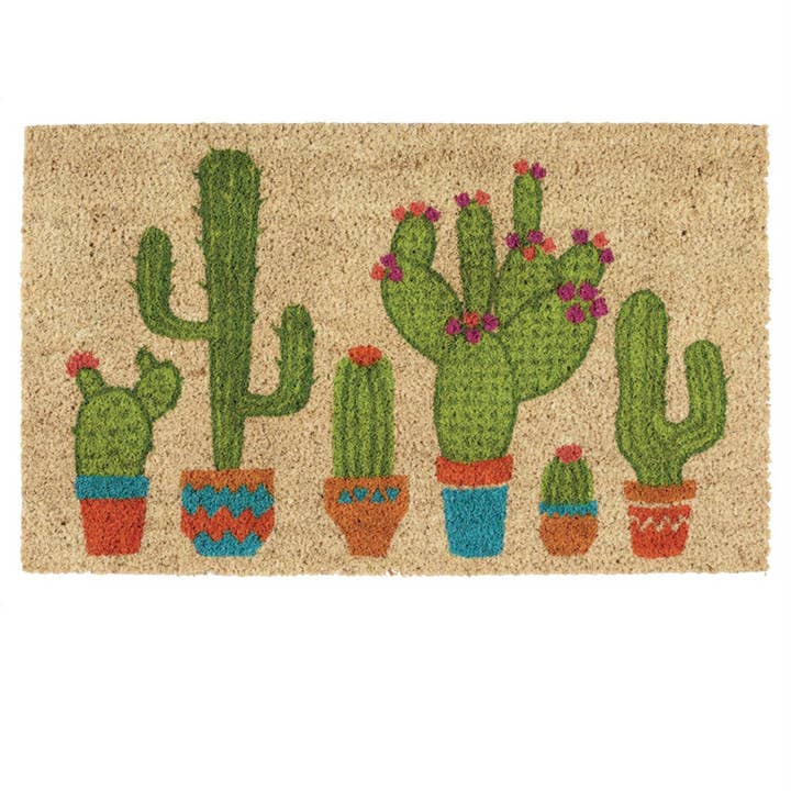 Welcome Home Unbeatable Deals - Wholesale Door Mat - Cactus Doormat
