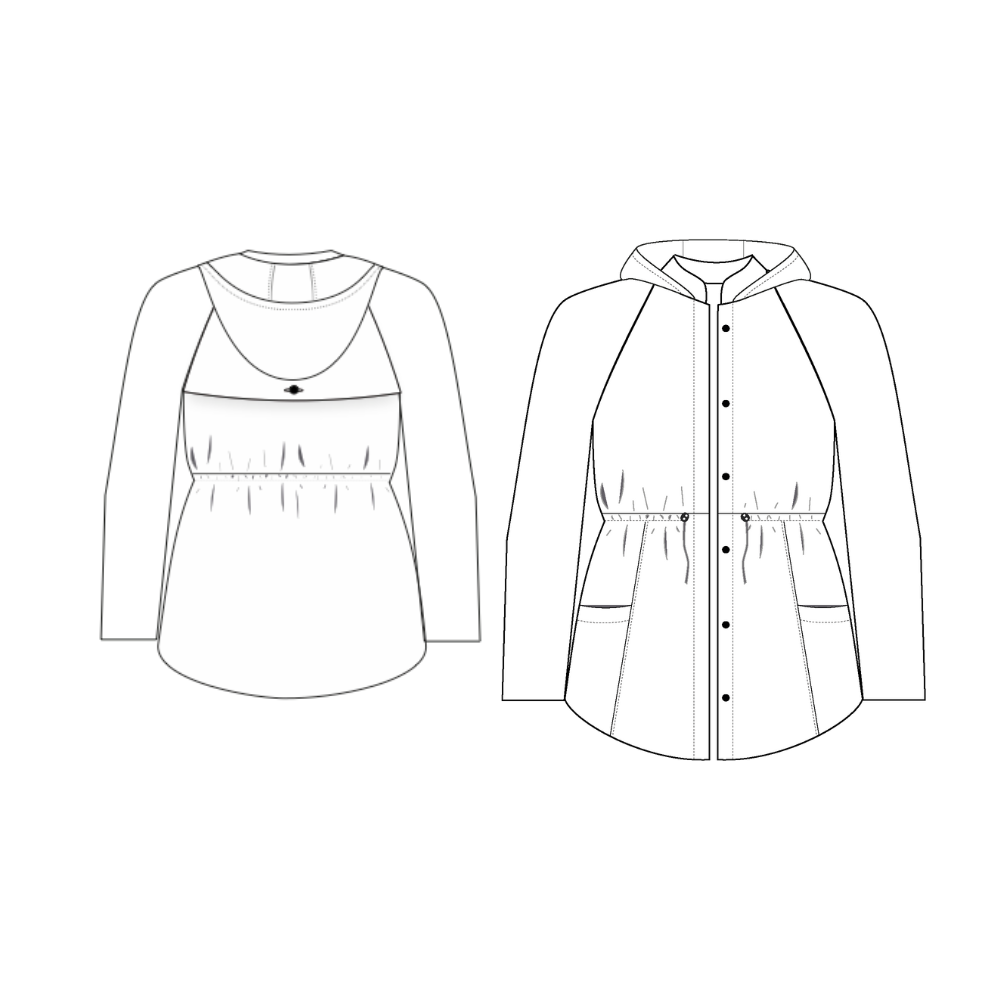 Lise Tailor - Vendita all'ingrosso Kit da cucito creativo - Cartamodello da cucito - Mist - venduto singolarmente25