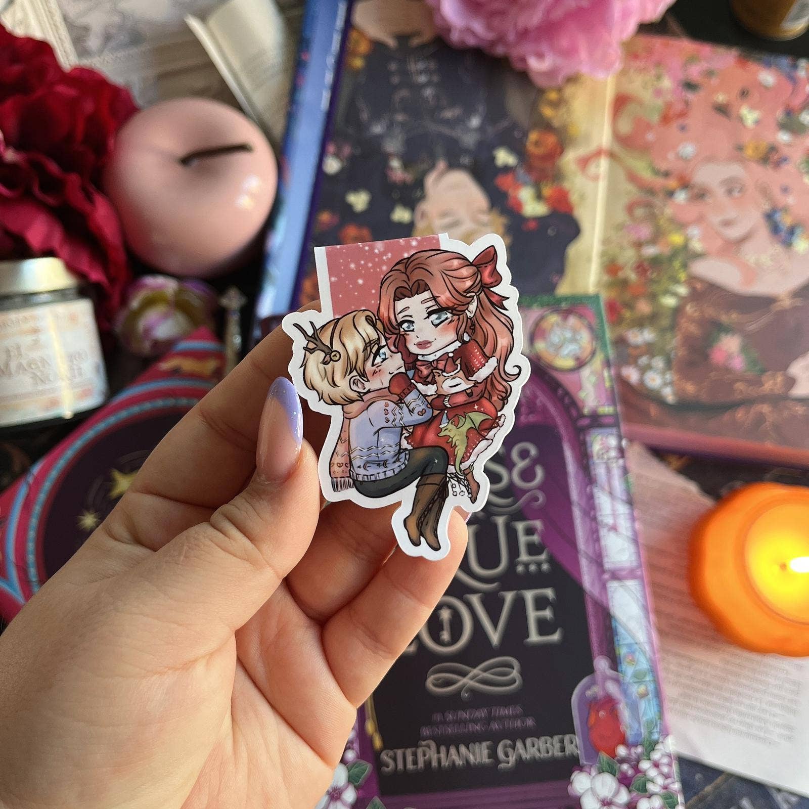 Alsace’s Art - Wholesale Sticker - Marcapáginas Navideño Evajacks