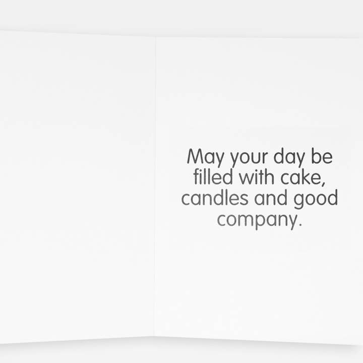 BOSS Paper Company – Großhandel Geburtstagskarten – Kuchen Alles Gute zum Geburtstag Grußkarte - Geburtstag