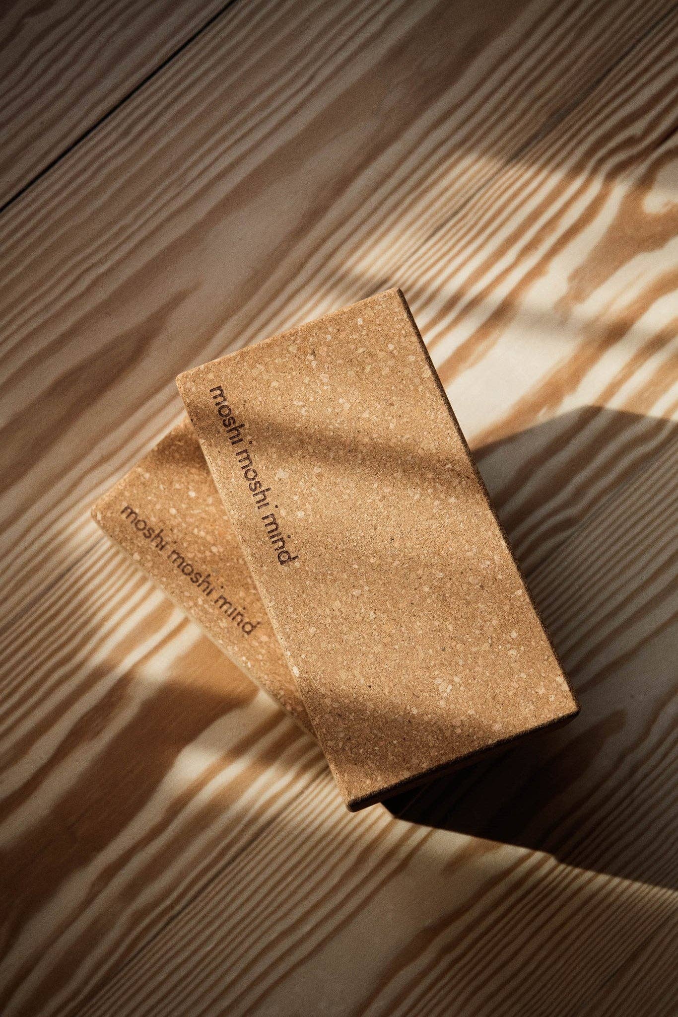 moshi moshi mind - Wholesale Yoga-blok - Mind block - arena beige yogablok van 100% kurk6