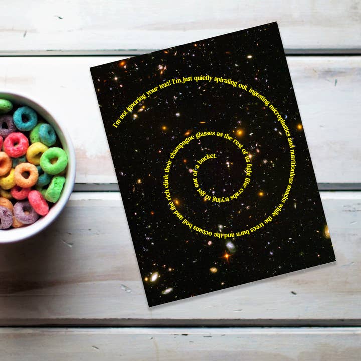 Chaos Engine (formerly Eyedot Creative) - Wholesale Everyday Greeting Card - I'm Not Ignoring Your Text card1