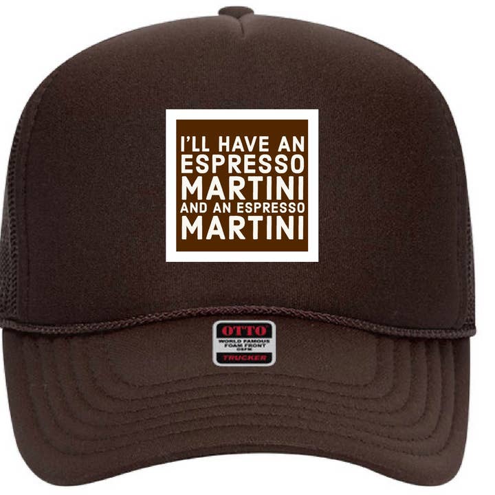 Rad Hat Society - Wholesale Trucker Hat - Unisex - I'll Have an Espresso Martini Trucker Hat - Unisex