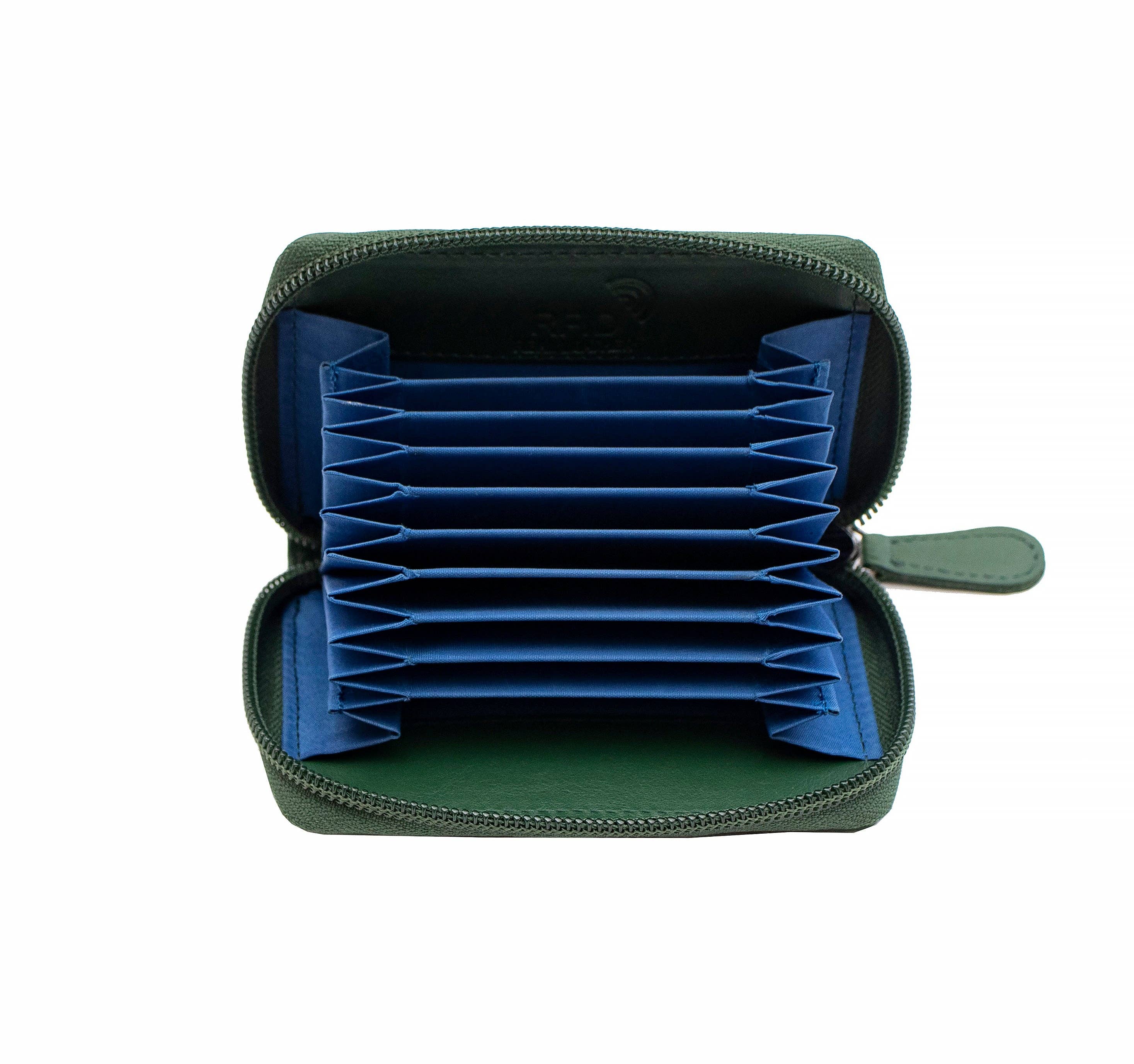 PRIMEHIDE - Wholesale Card Holder - Unisex - Concertina Leather RFID Credit Card Holder - 78082