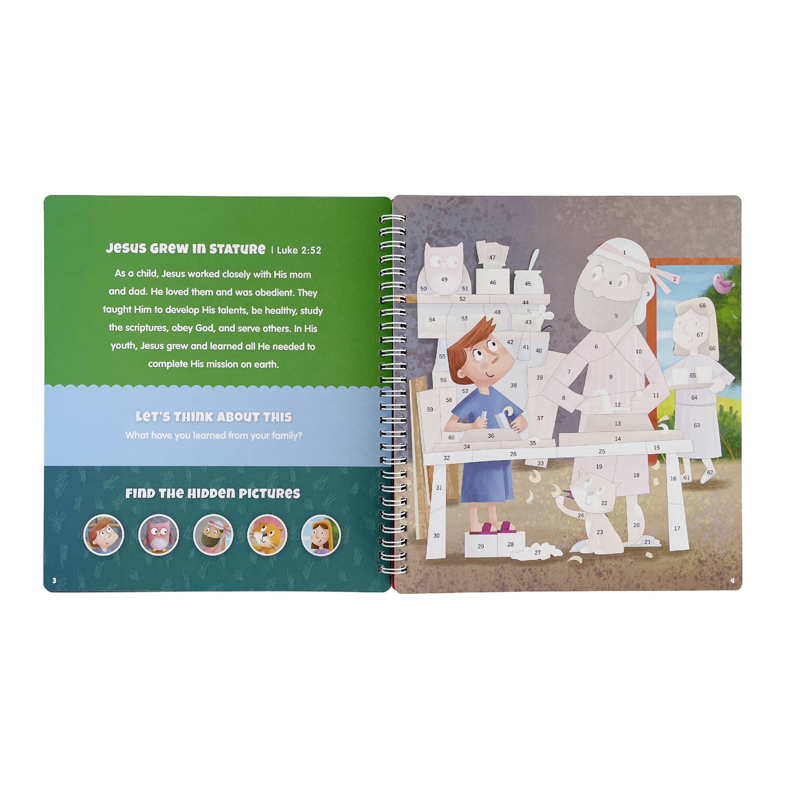 KangaToys - Wholesale Early Reader Book (6-8) - The Life of Jesus Sticker Stories from the New Testament8
