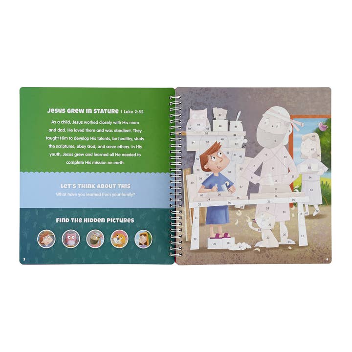 KangaToys - Wholesale Early Reader Book (6-8) - The Life of Jesus Sticker Stories from the New Testament8