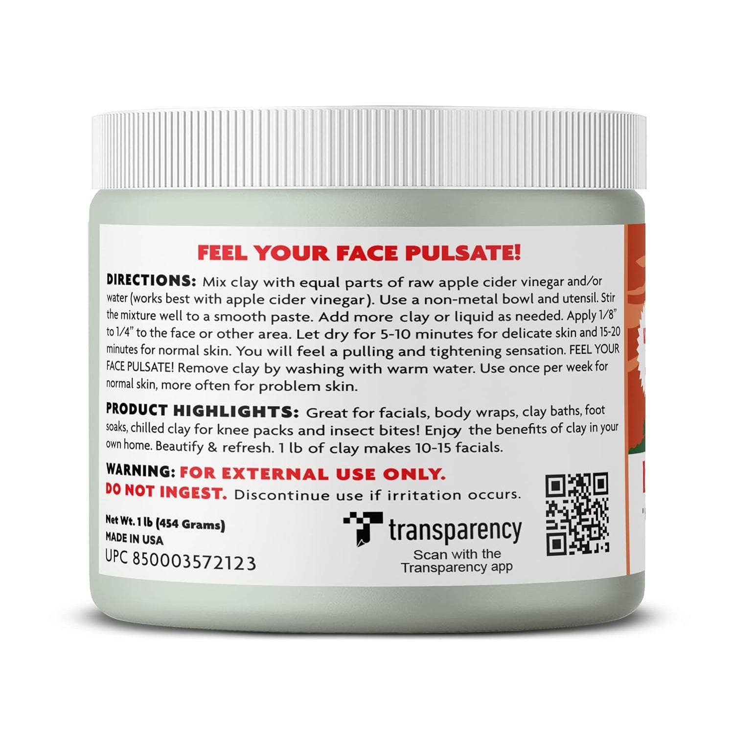 KT Supply - Wholesale Body Massager - Aztec Secret Indian Healing Clay, 16 oz1