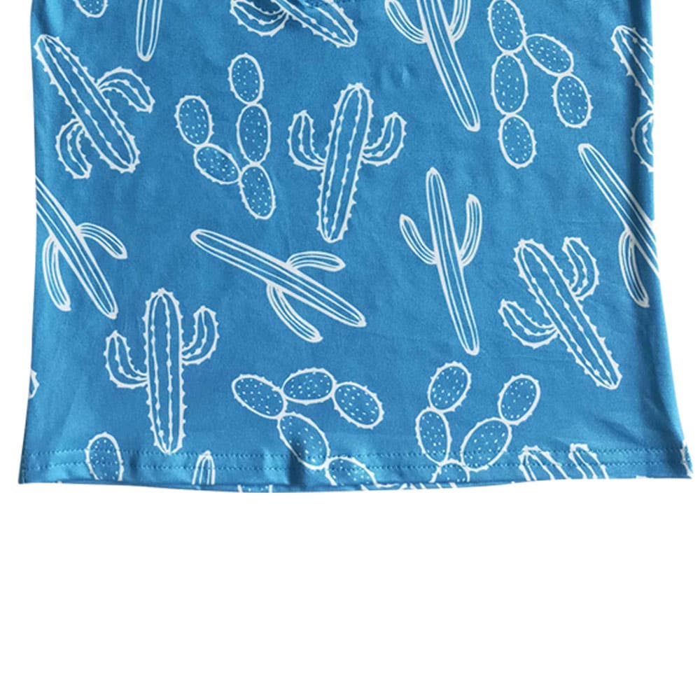 Aier Wholesale - Wholesale T-Shirt - Kids - Baby Boys western cactus buttons shirts3