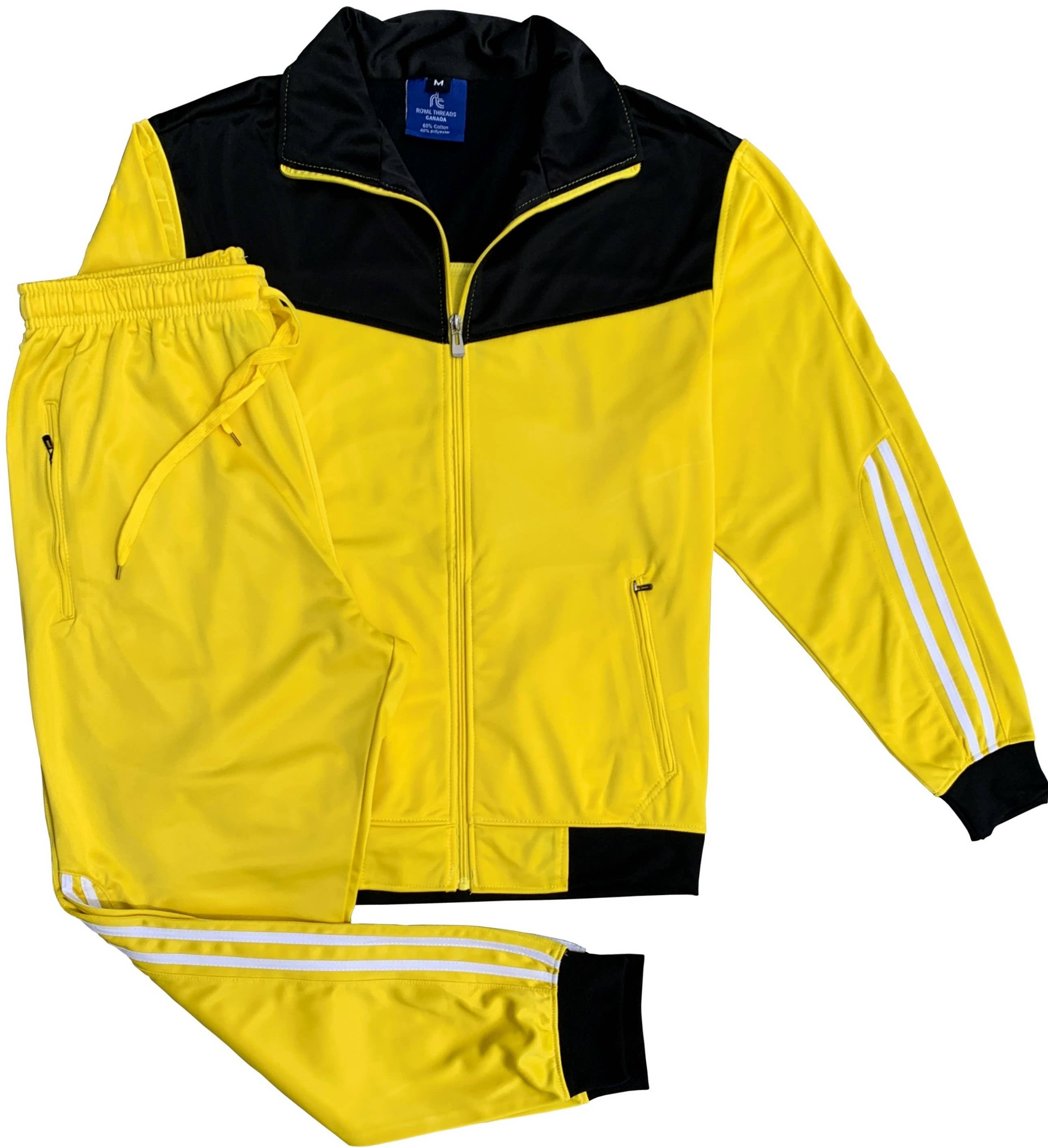 Royal Threads - Wholesale Tracksuit - Men's - Men's Velocity Track Jacket Track Pants Jogger Activewear Tracksuit Outfit4