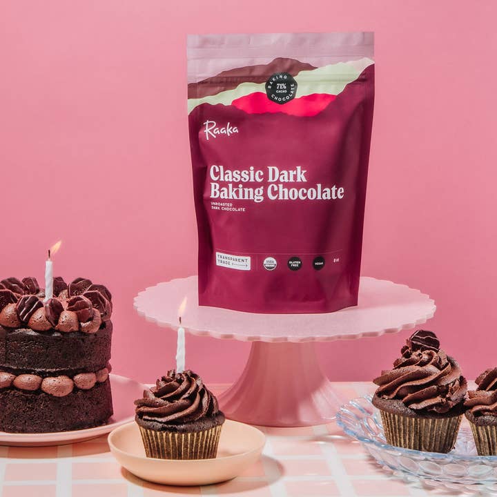 Raaka Chocolate - Wholesale Baking Chocolate - 71% Classic Dark Baking Chocolate3