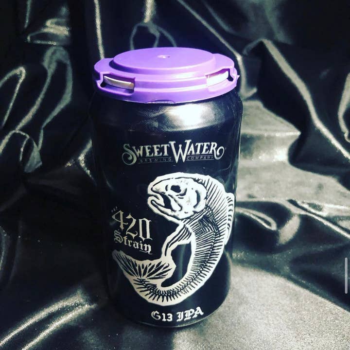 Up cycled Beer Can Candle for wholesale by Madgudstudio