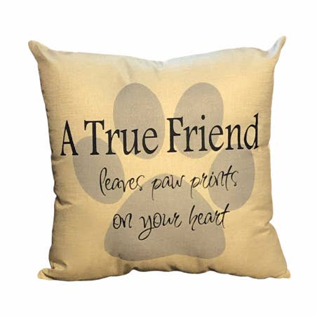 A True Friend Pillow for wholesale by Creations by Matthew