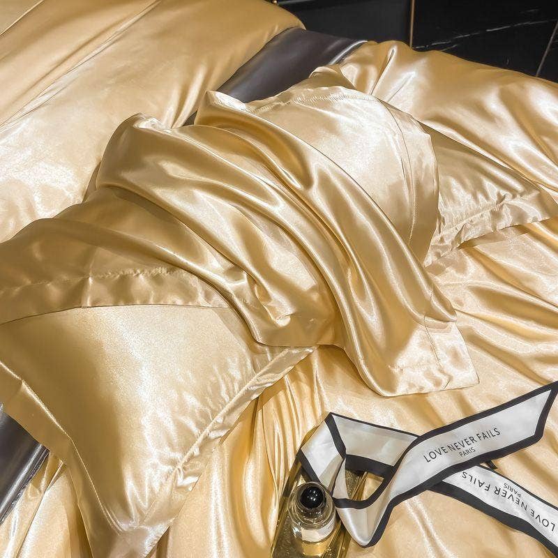 SueSilkHK - Wholesale Hoofdkussenhoes/met rits - Set van 2 satijnen kussenslopen voor haar en huid, 20 x 30 inch (50 x 76 cm), glanzende kussensloop met envelopsluiting, handgemaakte zijden kussensloop, cadeau voor haar15