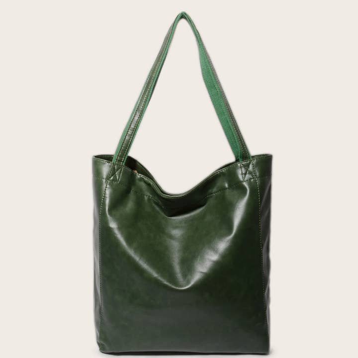ACCITY - Wholesale Tote Bag - Women's - WOMEN SOFT PU LEATHER TOTE BAG_CWAB05612