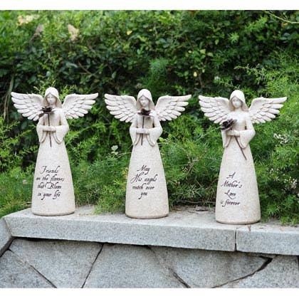 Napco - Wholesale Decorative Tabletop Object - Angel, 3 Assorted Item # 17473