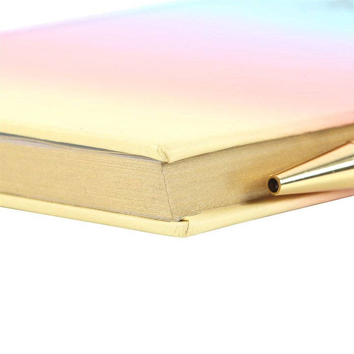 Something Different Wholesale - Wholesale Journal/Diary - Multicoloured Gratitude Journal with Amethyst Pen6