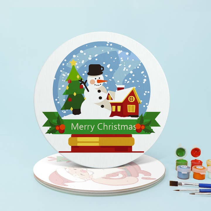 6 Piece Christmas Placemat Set 20cm - Set 26 for wholesale by Paint Your Numbers