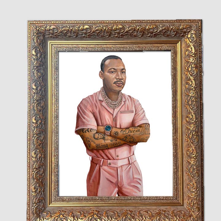 LX Artworks - Wholesale Art print - MLK Canvas Print1