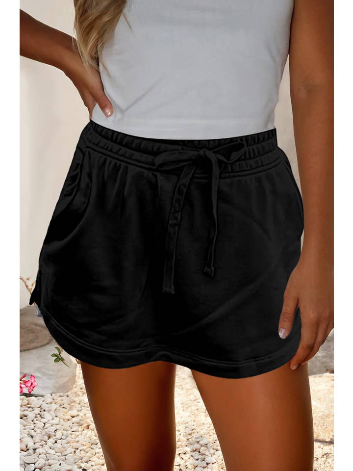 Little Daisy Closet - Wholesale Skort - Women's - LDC French Terry Drawstring Mini Skort 5