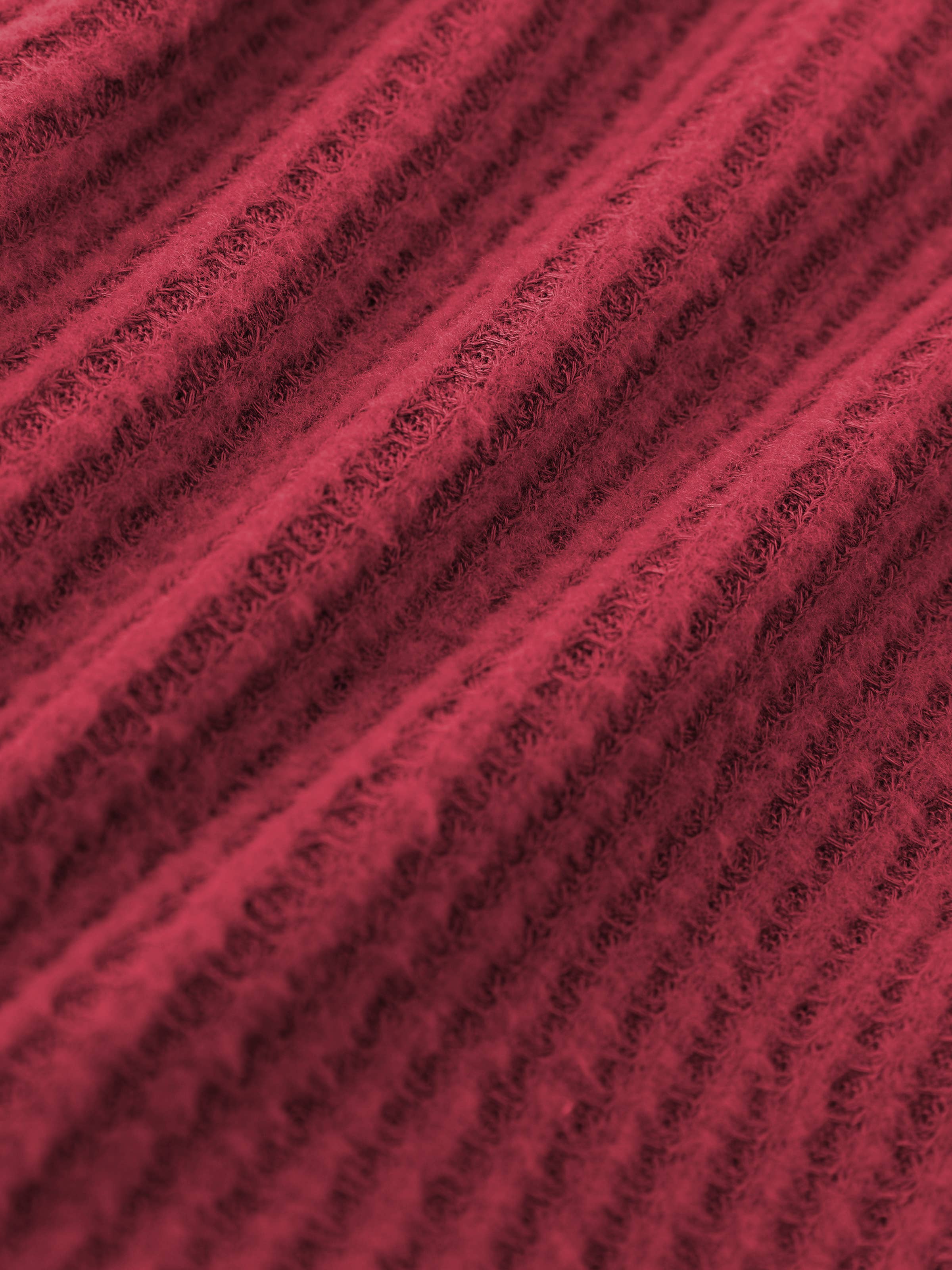 PatPat - Wholesale Clothing Set - Baby - 2pcs Solid Waffle Long-sleeve Baby Set6