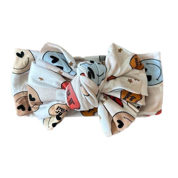 Tyed ‘N Knots - Wholesale Haarstrik - Kinderen - CONTROLEER JA OF NEE BAMBOE BOGEN1