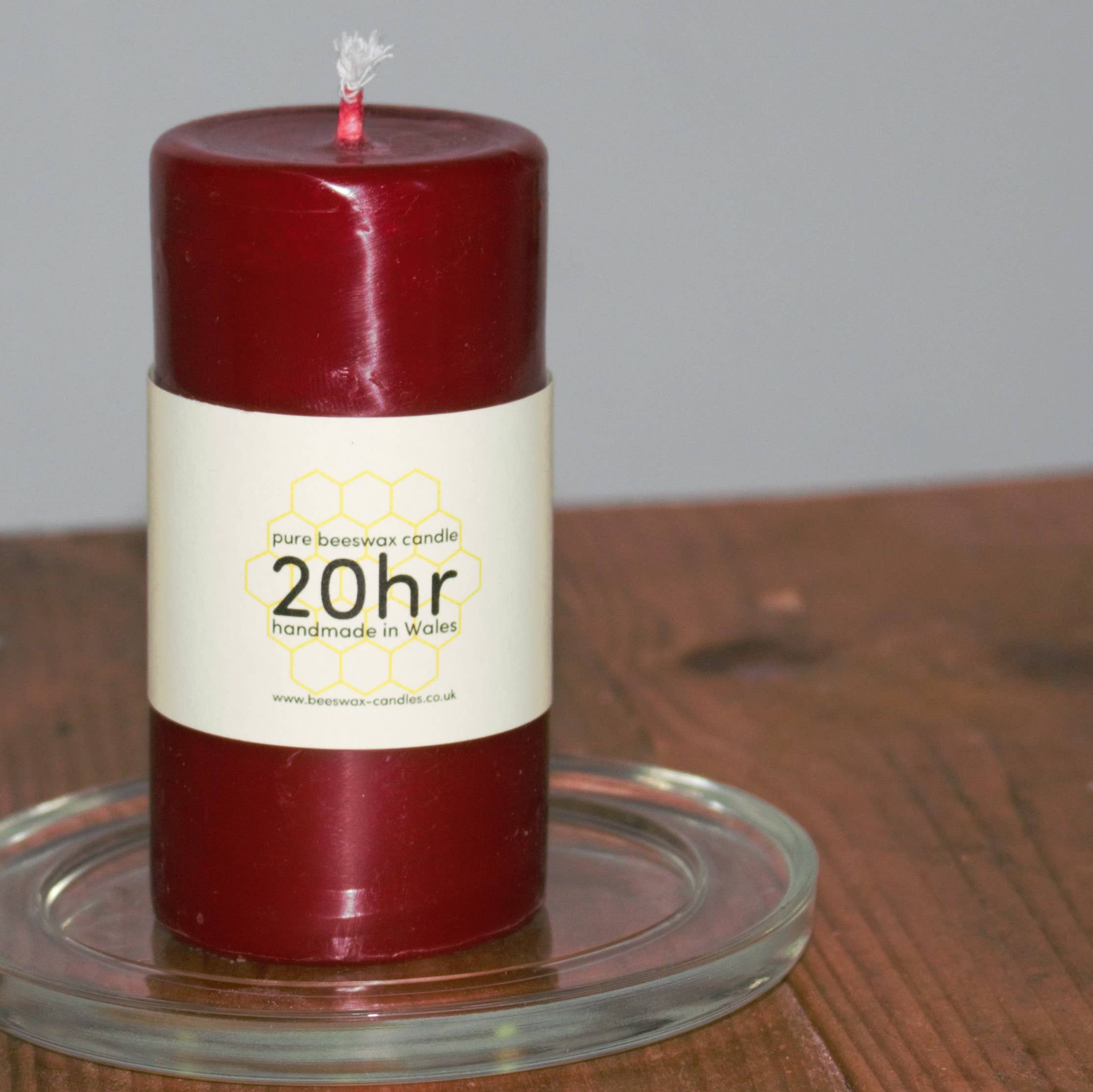 Fantasy Candles – wholesale Pillar candle – 20hr pure beeswax pillar candle1