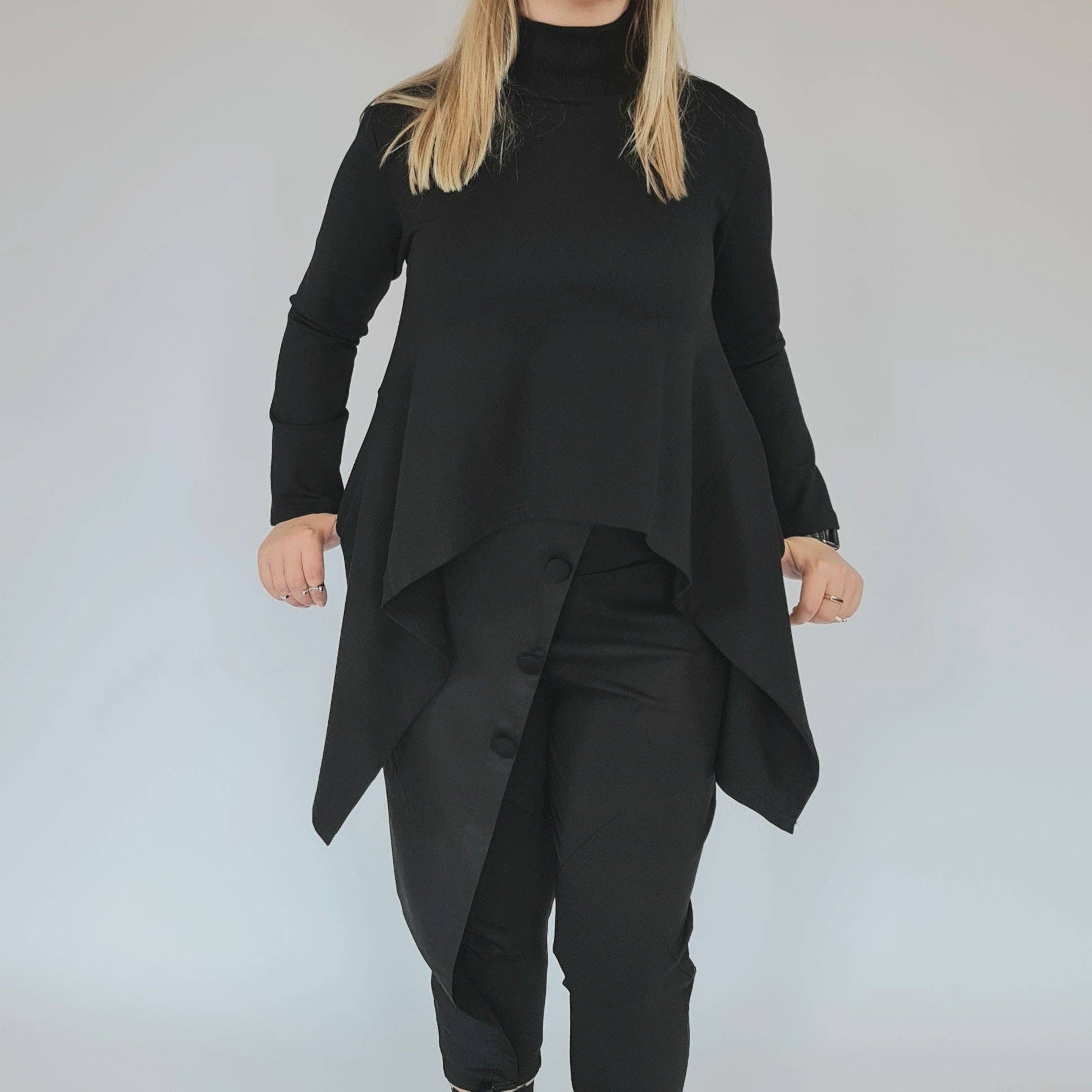 Simple Moderne – Großhandel Sweatshirt – Damen – Simple Moderne Jazz Up Pullover mit asymmetrischem Schnitt1