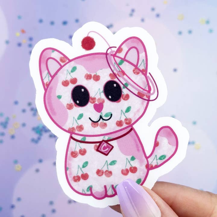 Autocollant pour chat pour la vente par DcsDigitalDecorShop